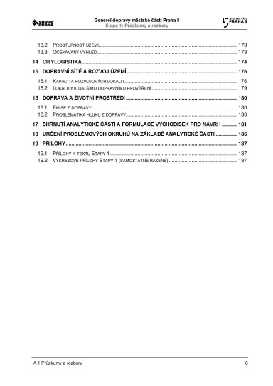 Noviny Pětka Generel dopravy 2020-2022, Strana 6