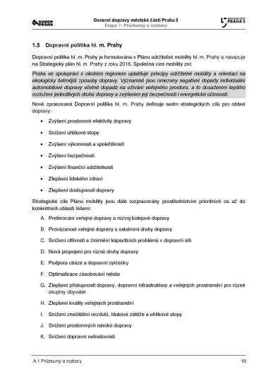 Noviny Pětka Generel dopravy 2020-2022, Strana 18