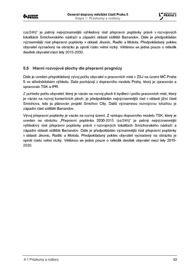 Noviny Pětka Generel dopravy 2020-2022, Strana 63