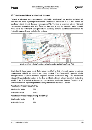 Noviny Pětka Generel dopravy 2020-2022, Strana 134