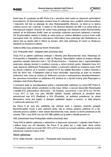 Noviny Pětka Generel dopravy 2020-2022, Strana 159