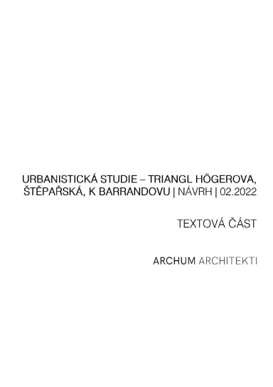 Noviny Pětka Urbanistická studie Triangl, Strana 1