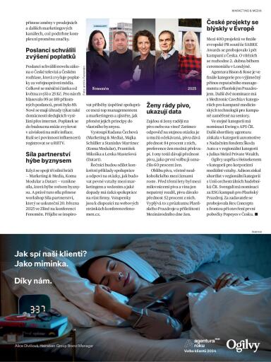 Marketing & Media 10/2025, Strana 5