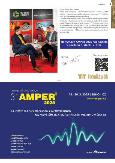 Technika a trh TT 2/2025, Úvodník