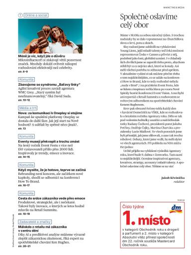 Marketing & Media 13/2025, Strana 3