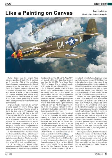 Info EDUARD 04/2025, Like a Painting on Canvas