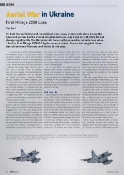 Air War in Ukraine - First Mirage 2000 Loss