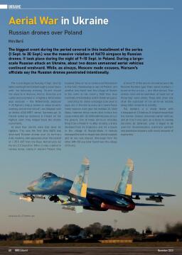 Air war over Ukraine - Russian drones over Poland