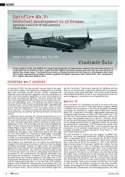 Spitfire Mk.V  -  Technical development