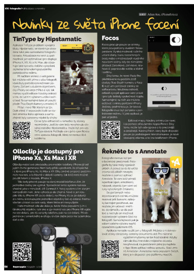 SuperApple Magazín 01-02/2019, Strana 60