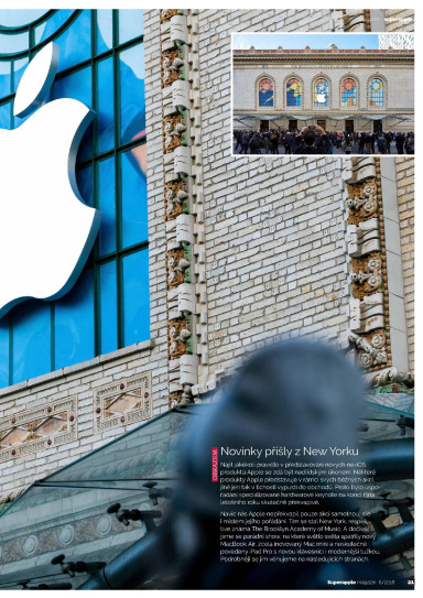 SuperApple Magazín 11-12/2018, Strana 21