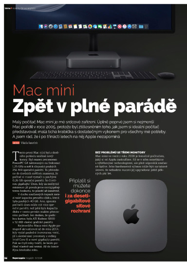 SuperApple Magazín 11-12/2018, Strana 24