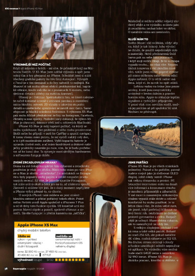 SuperApple Magazín 11-12/2018, Strana 38