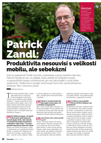 SuperApple Magazín 11-12/2018, Strana 70