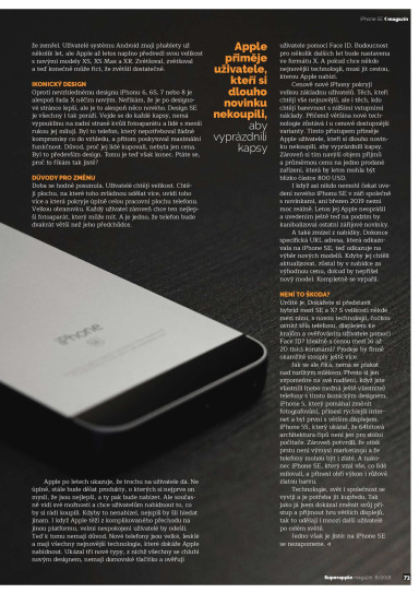 SuperApple Magazín 11-12/2018, Strana 73
