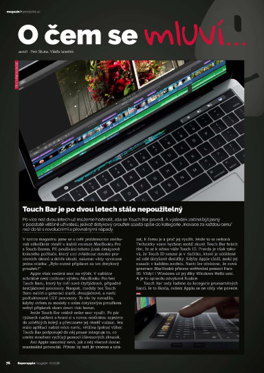 SuperApple Magazín 11-12/2018, Strana 76