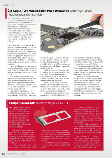 SuperApple Magazín 11-12/2018, Strana 78