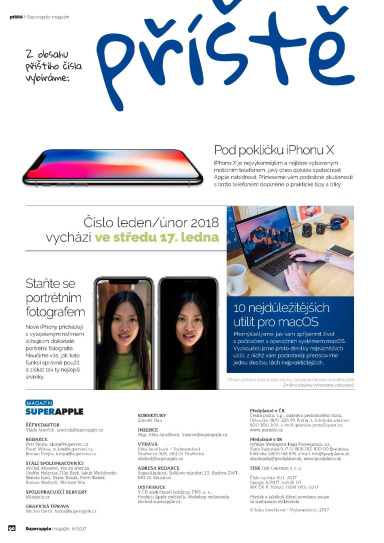 SuperApple Magazín 11-12/2017, Strana 90