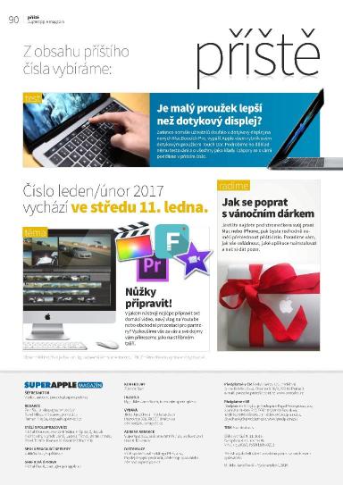 SuperApple Magazín 11-12/2016, Strana 90