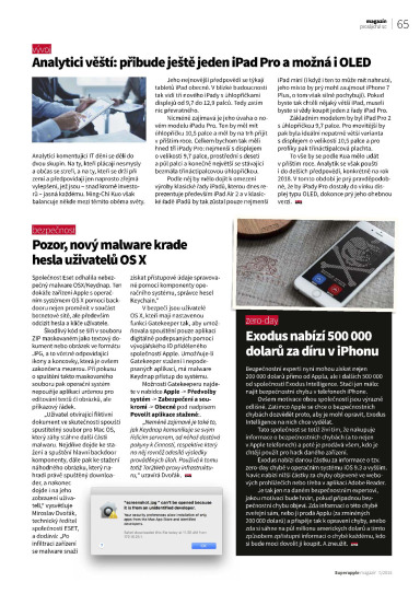 SuperApple Magazín 09-10/2016, Strana 65