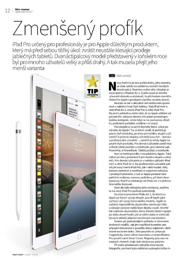 SuperApple Magazín 05-06/2016, Strana 12