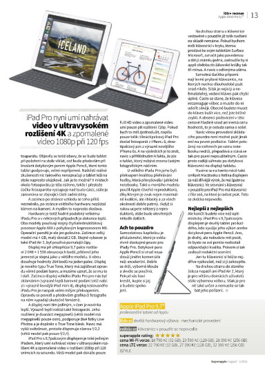 SuperApple Magazín 05-06/2016, Strana 13