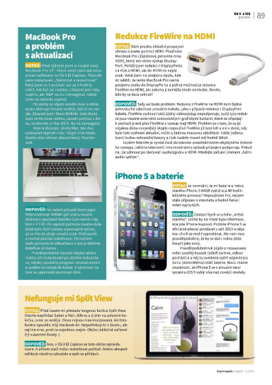 SuperApple Magazín 03-04/2016, Strana 89