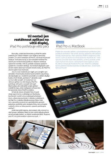 SuperApple Magazín 01-02/2016, Strana 13