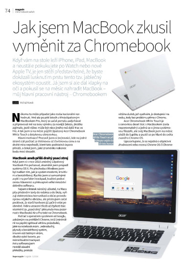 SuperApple Magazín 01-02/2016, Strana 74