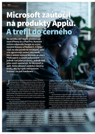 SuperApple Magazín 11-12/2015, Strana 70