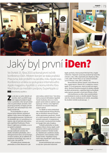 SuperApple Magazín 11-12/2015, Strana 73