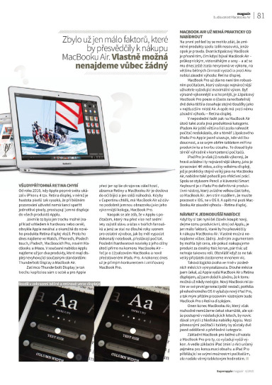 SuperApple Magazín 11-12/2015, Strana 81