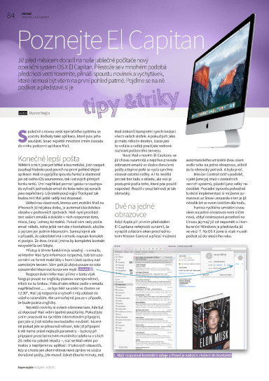 SuperApple Magazín 11-12/2015, Strana 84