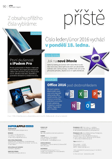 SuperApple Magazín 11-12/2015, Strana 90