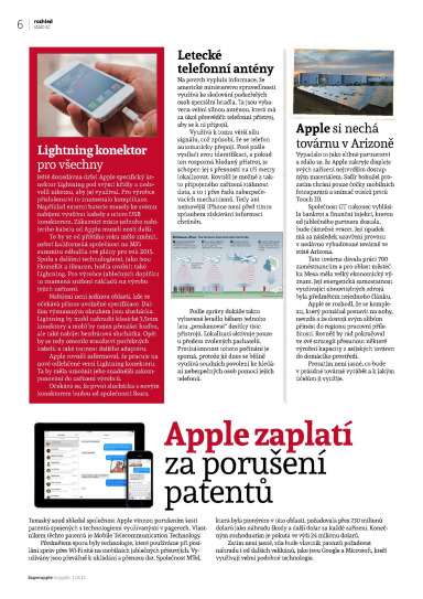 SuperApple Magazín 01-02/2015, Strana 6