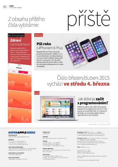 SuperApple Magazín 01-02/2015, Strana 90