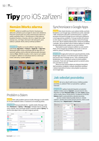 SuperApple Magazín 01-02/2014, Strana 50