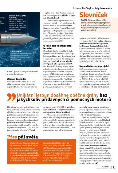Tajemství vesmíru 1-2/2020, Strana 43