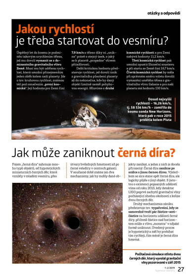 Tajemství vesmíru 1-2/2019, Strana 27