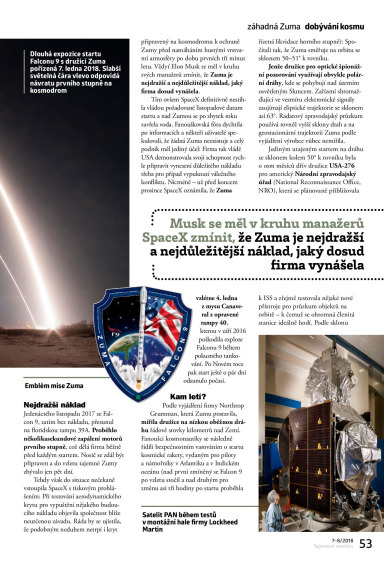 Tajemství vesmíru 7-8/2018, Strana 53