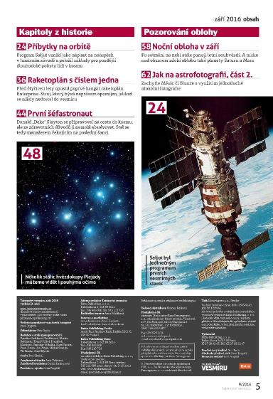 Tajemství vesmíru 9/2016, Strana 5