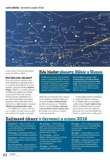Tajemství vesmíru 7-8/2016, Strana 62