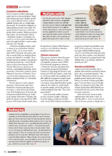 100+1 Zázraky medicíny 11/2019, Strana 42