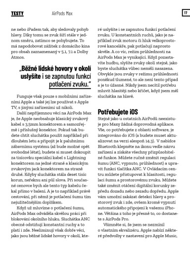 SuperApple Magazín 01/2021, Strana 17