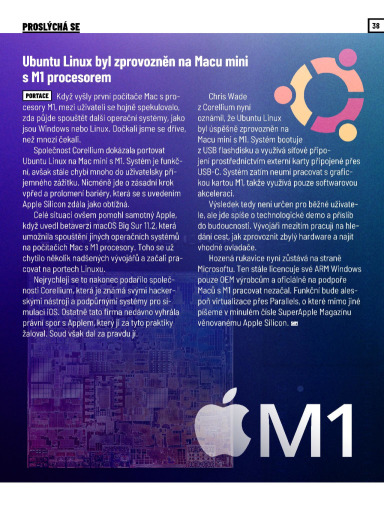 SuperApple Magazín 01/2021, Strana 38