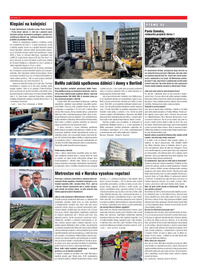 Metrostav Metrostav 16/2018, Strana 2