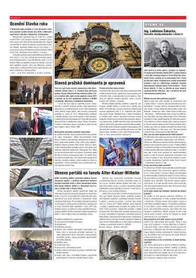 Metrostav Metrostav 18/2018, Strana 2