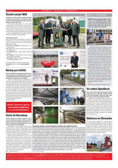 Metrostav Metrostav 18/2018, Strana 4