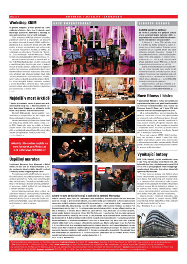 Metrostav Metrostav 22/2018, Strana 4