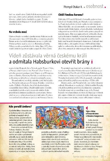 Tajemství české minulosti 76, Strana 23